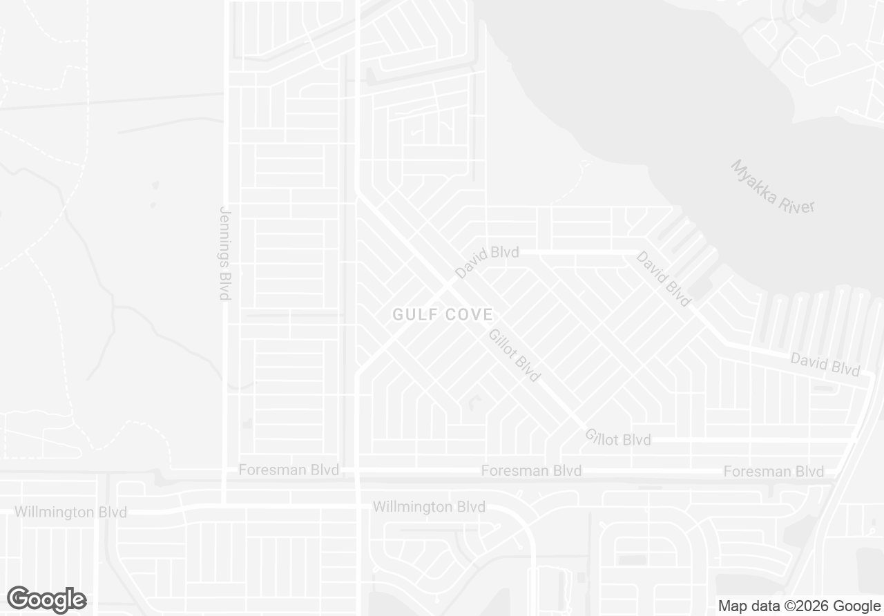 Pictures of Land property located at 4137 Pilgrim St, Gulf Cove, FL 33981 for sales - image #1